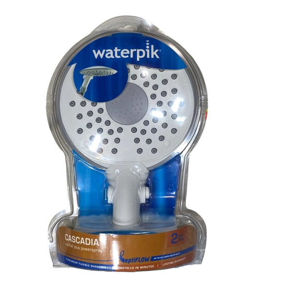 Waterpik Bath Waterpik Cascadia Rainfall Plus Powerspray Fix Mount